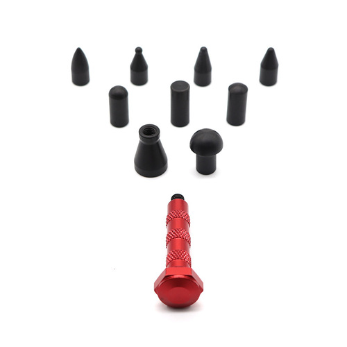 Car non-destructive dent, pit and dent repair flattening pen hammer bump repair tool hammer with replaceable head percussion pen