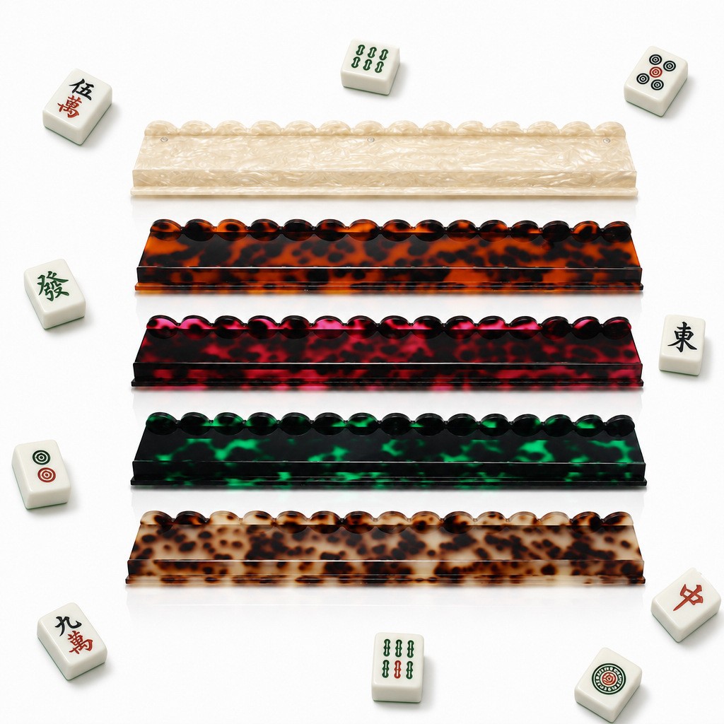 Hand-Crafted Acrylic Mahjong Tiles, American Mahjong Tiles, American-Style English Number Mahjong, Personalized Creative Mahjong Tiles