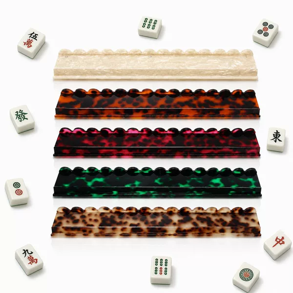 Hand-Crafted Acrylic Mahjong Tiles, American Mahjong Tiles, American-Style English Number Mahjong, Personalized Creative Mahjong Tiles