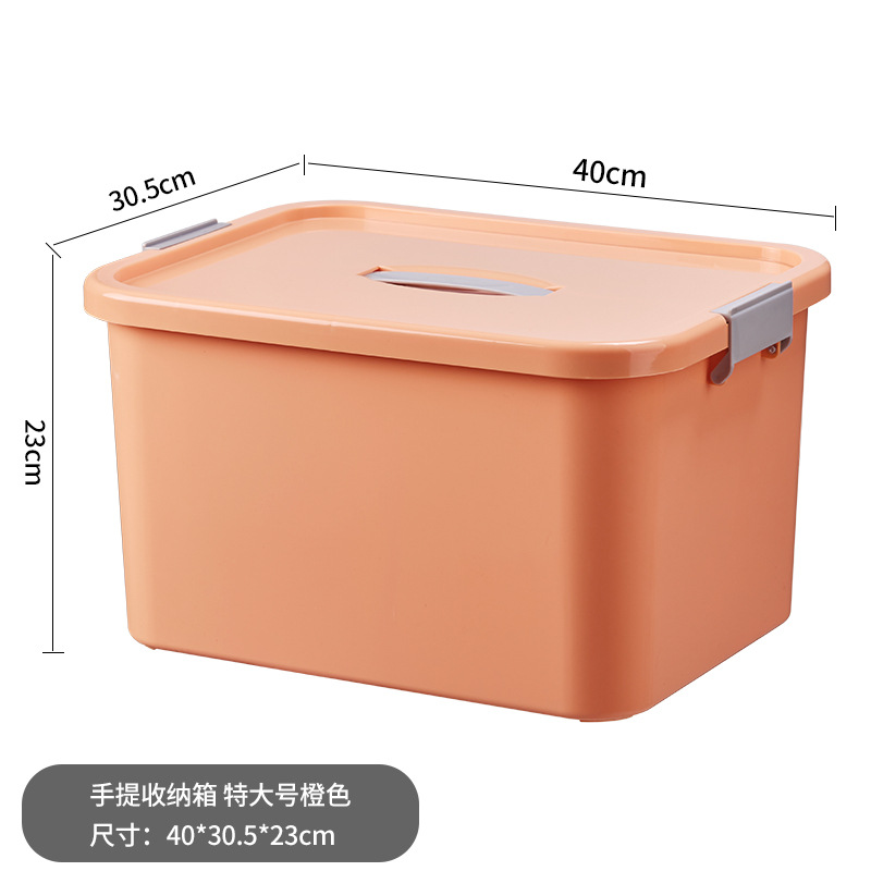 휴대용 보관 케이스 초대형 오렌지