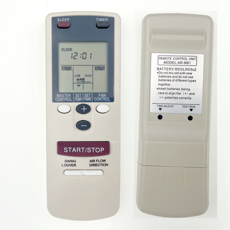 AR-BB1 remote control is suitable for Fujitsu air conditioners. AC Remote Control is in stock AR-BB1 remote control is suitable for Fujitsu air conditioners. AC Remote Control is in stock