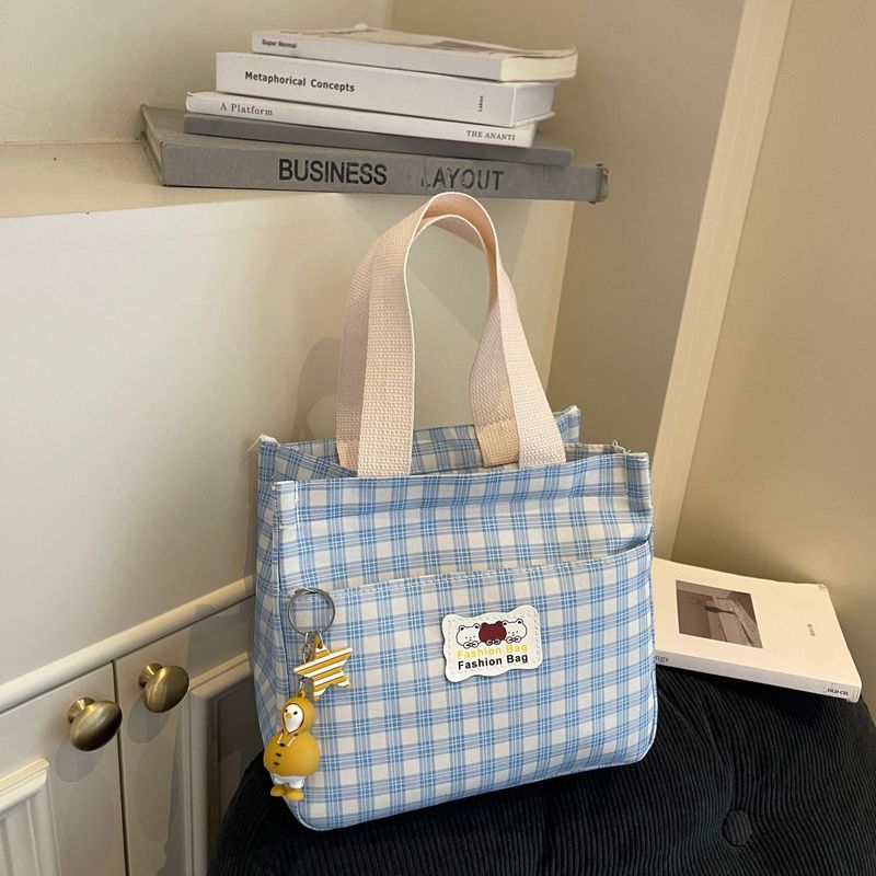 Large-Capacity Canvas Bag Niche 2025 Bag New Versatile Office Worker Handbag Mommy Super Popular Lunch Bag Large-Capacity Canvas Bag Niche 2025 Bag New Versatile Office Worker Handbag Mommy Super Popular Lunch Bag