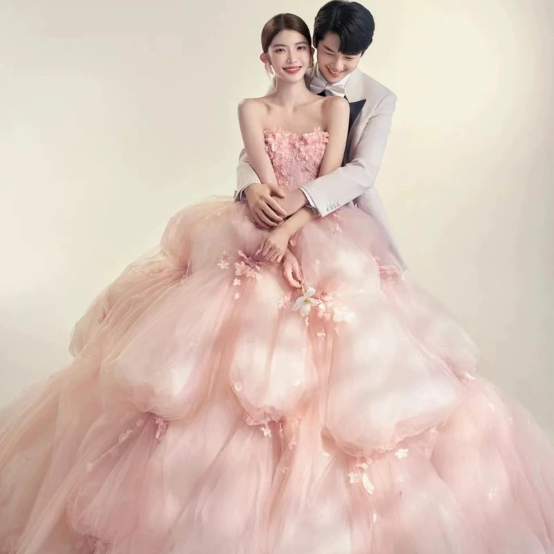 Фотогалерея торт юбка Тотронная свадебная цветная марля юбка розовая высокая стрижка