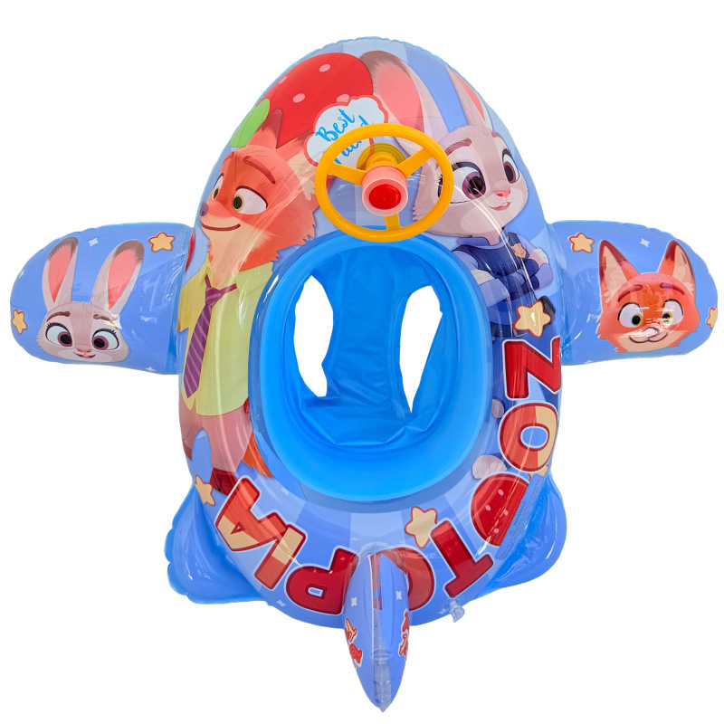 Flotador con Asiento y Volante Infantil de PVC, Inflable y Anti-vuelco para Piscinas image 10