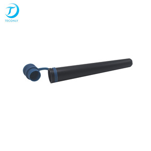 Conical Ear Plastic Pen Tube Smoke Paper Moisture-Proof Sealed Conical Storage Roll Speaker Tube with Cover