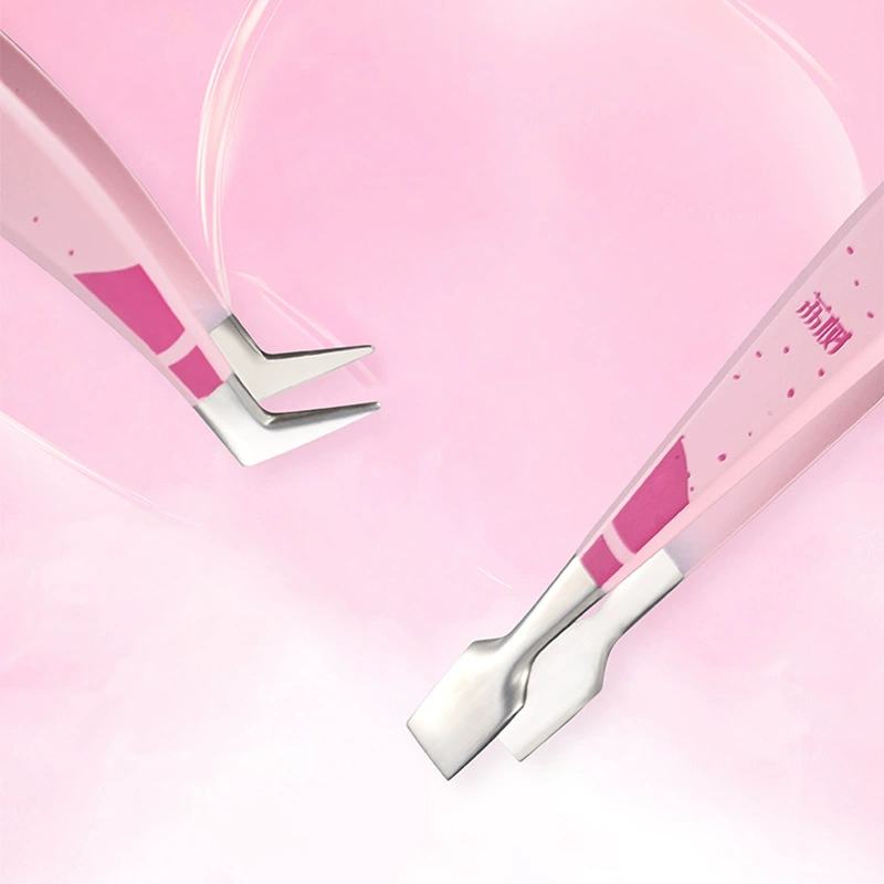 荔树 Professional highly precise disposable false eyelashes, tweezers, set