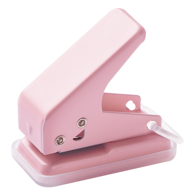 Morandi mini manual solo agujero puncher anillo lindo aprendizaje manual mano cuenta especial A4 Tarjeta de papel suministros