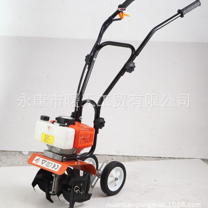 厂家直供二冲52CC一体小型松土机,微耕机,旋耕机