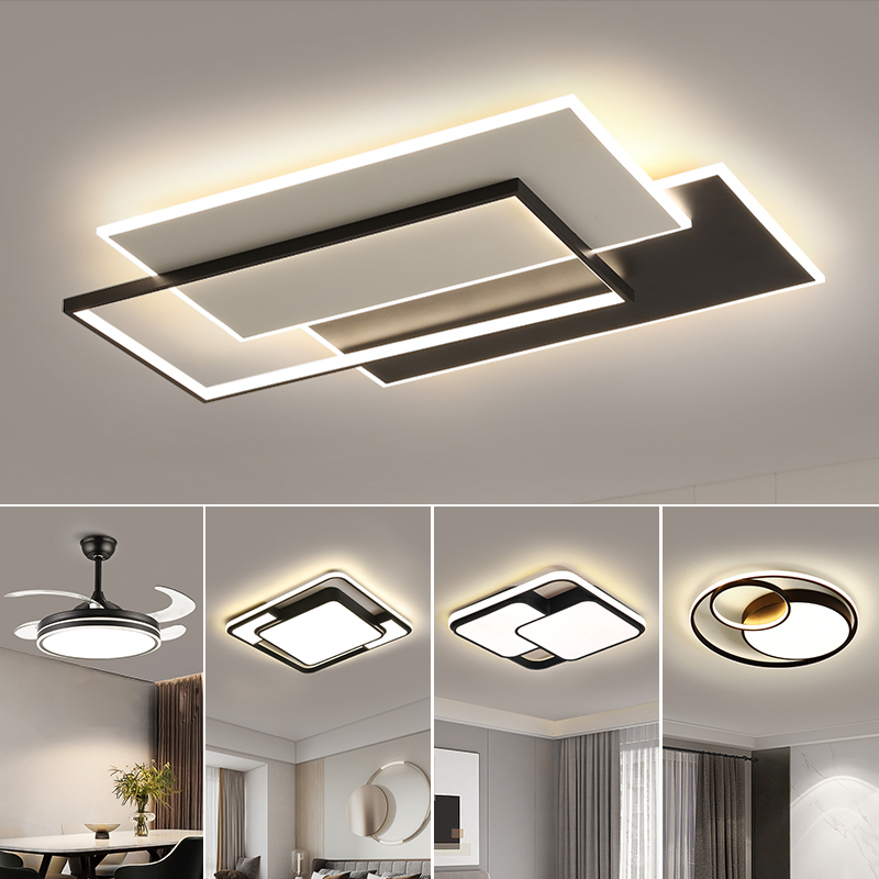 客厅灯简约现代大气家用三室两厅全屋灯具组合套餐智能米家吸顶灯