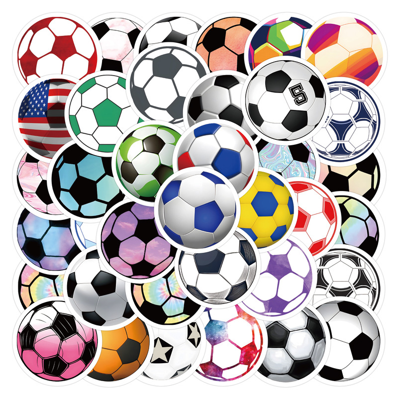 60 Sports Cartoon Football Stickers to Decorate Handbooks, Stationery, Water Cups, Computer Waterproof Stickers 60 Sports Cartoon Football Stickers to Decorate Handbooks, Stationery, Water Cups, Computer Waterproof Stickers
