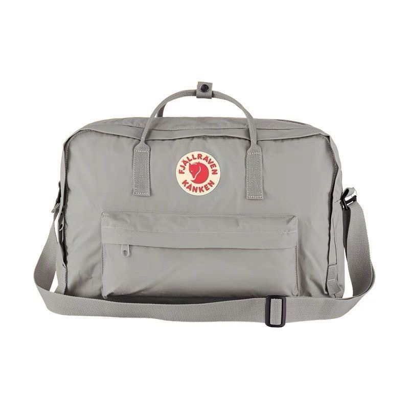Mist gray travel bag