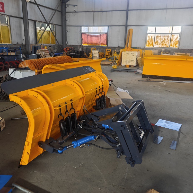 2米轻型车载式推雪铲皮卡双排前置车载式液压除雪铲市政公路除雪