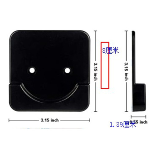 Large rod holder with anti-drop circular rod-shaped curtain and door curtain rod anti-slip adhesive hooks