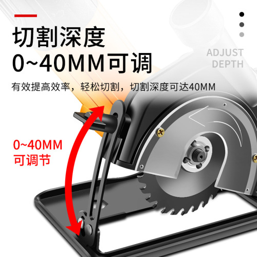 Angle grinder universal bracket hand grinder polisher cutting machine base modified woodworking table saw protective cover rack