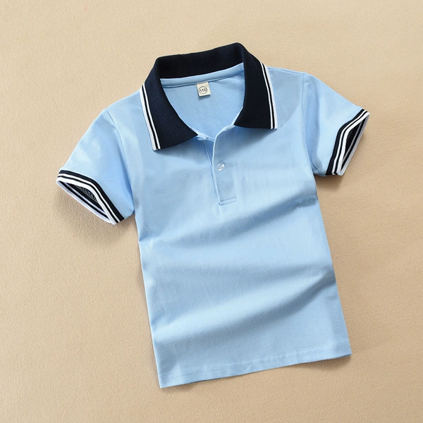 Light blue black collar 8804