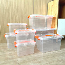 手提透明保鲜盒大容量食品级pp塑料加厚长方形整理收纳盒冰箱商用