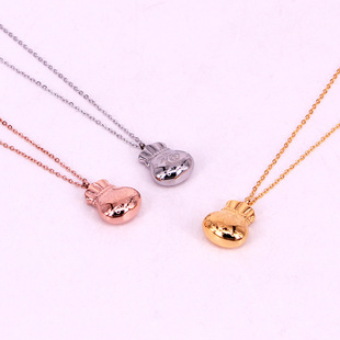 X10-108 Chinese style transfer three-dimensional lucky bag purse necklace transfer year "rich into the bag" clavicle chain