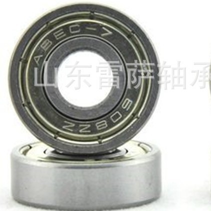 厂家现货供应指尖陀螺彩色胶盖密封608RS配重镀锌18边轴黑色轴承