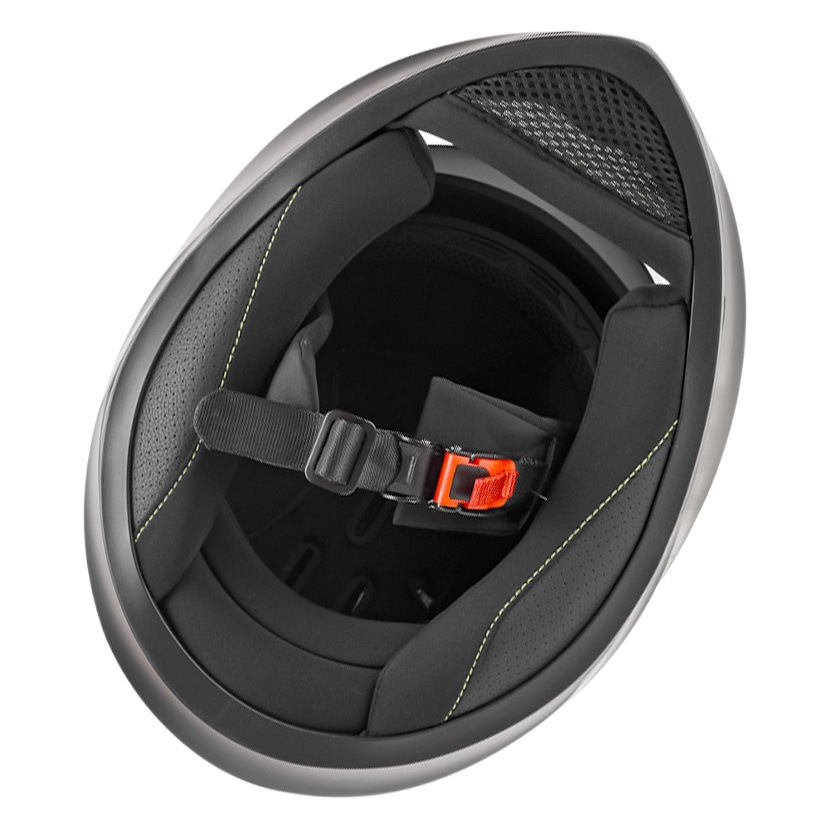 Kuxibao motocicleta Bluetooth casco de la motocicleta casco completo de doble lente eléctrica Cuatro Estaciones de Verano de Seguridad gris 3C certificación