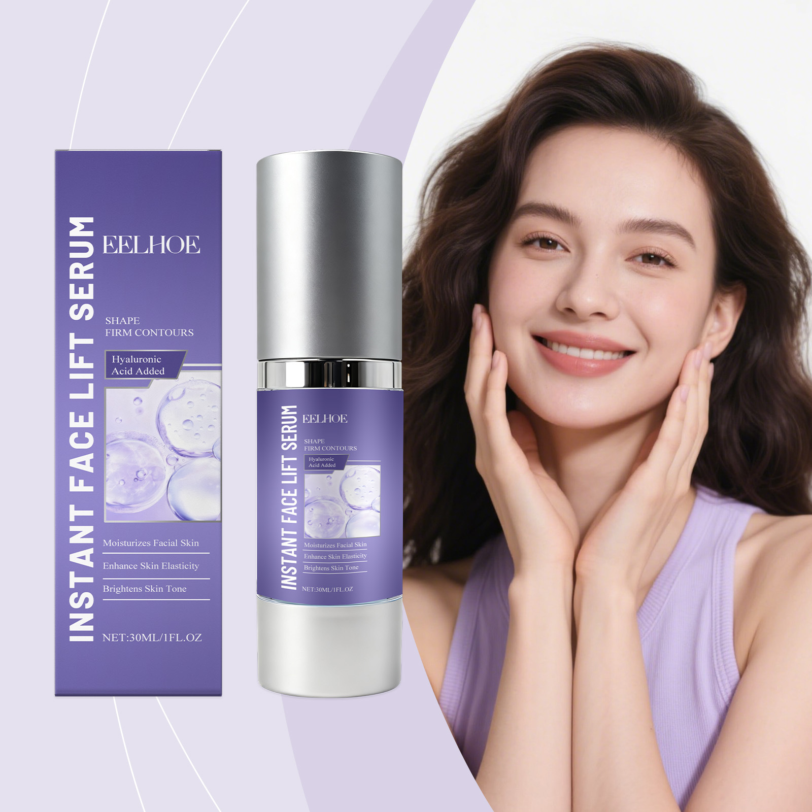 Eelhoe Moisturizing Essence Gentle Ingredients Nourish Facial Skin Daily Moisturizing Massage Skin Care Essence