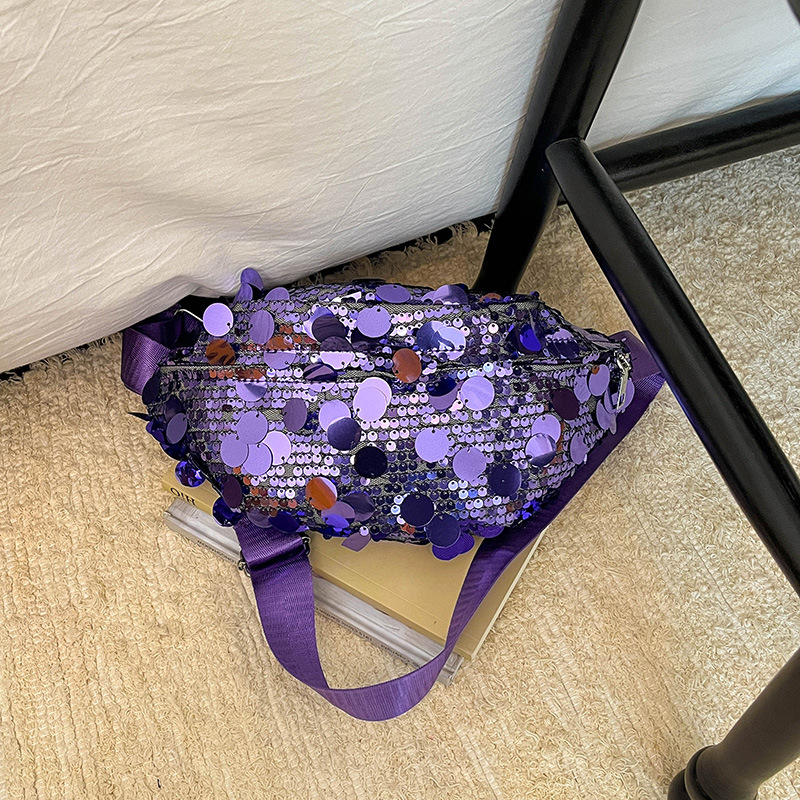 2026 nueva moda moda simple bolso de mujer nicho textura sequilla de banda ancha bolso de bolsas de bolsas de hombro de aire extranjero