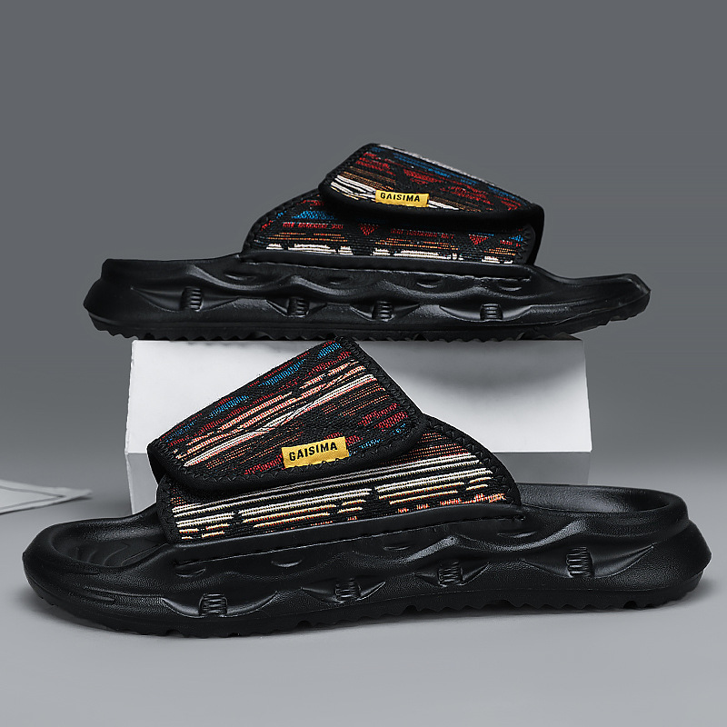 Zapatillas transfronterizas para hombres verano 2025 nuevas zapatillas de moda de playa sandalinas casuales