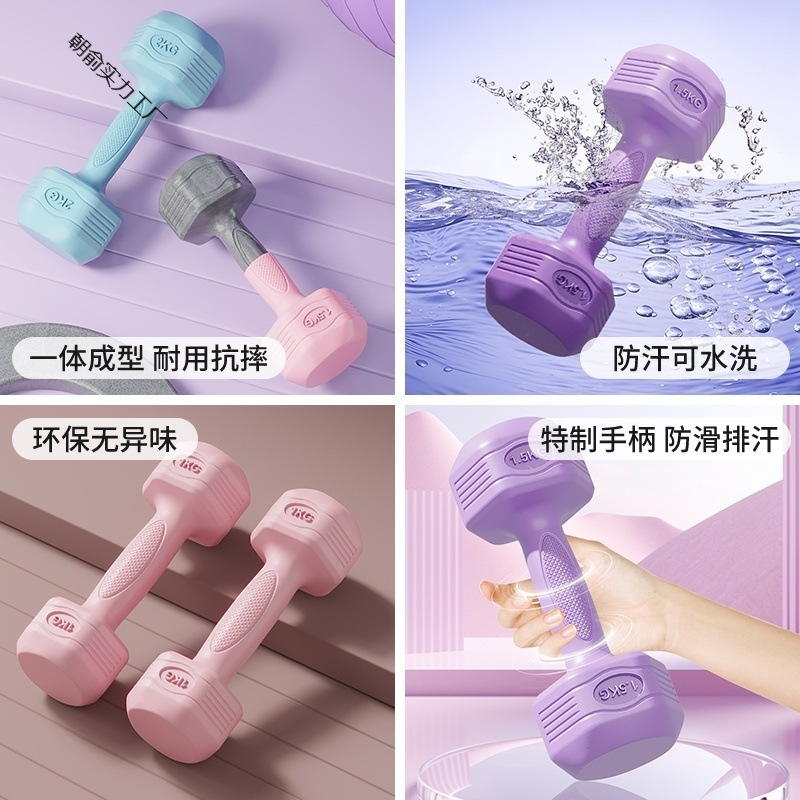 新しいダンベル女性フィットネス家庭用機器初心者腕の筋肉をトレーニングして体重を減らす小学生男の子ペア小さなダンベル|undefined