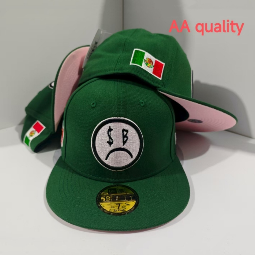Gorra de Béisbol de Comercio Transfronterizo al por Mayor 2025, con Bordado de Letras con Patrón AA, Gorra de Visera Plana Moderna para Hombre image 28