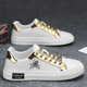 2024 New Summer European Station Trendy Shoes, Little White Shoes, Street Dance Hip Hop, Elevated Men's Shoes, High end Casual Board Shoes