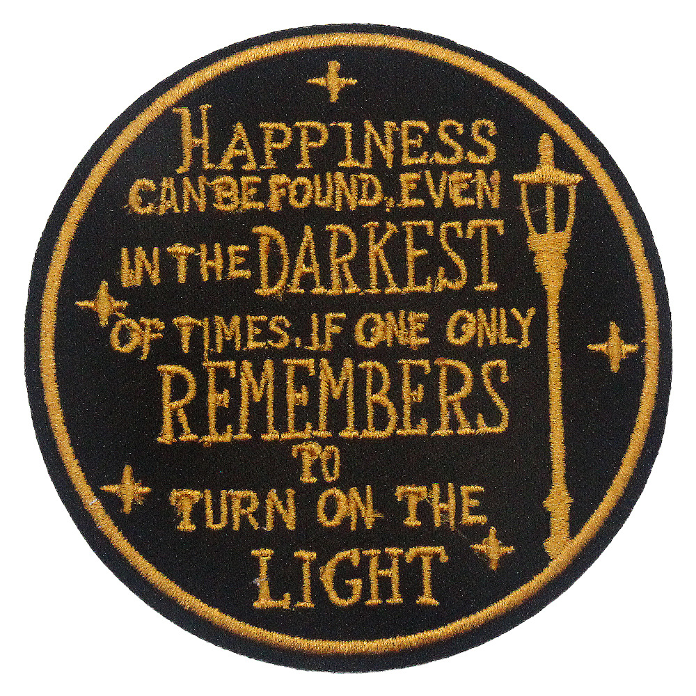 HAPPINESS治愈系补丁贴 热熔胶耐磨 牛仔裤破洞修复贴