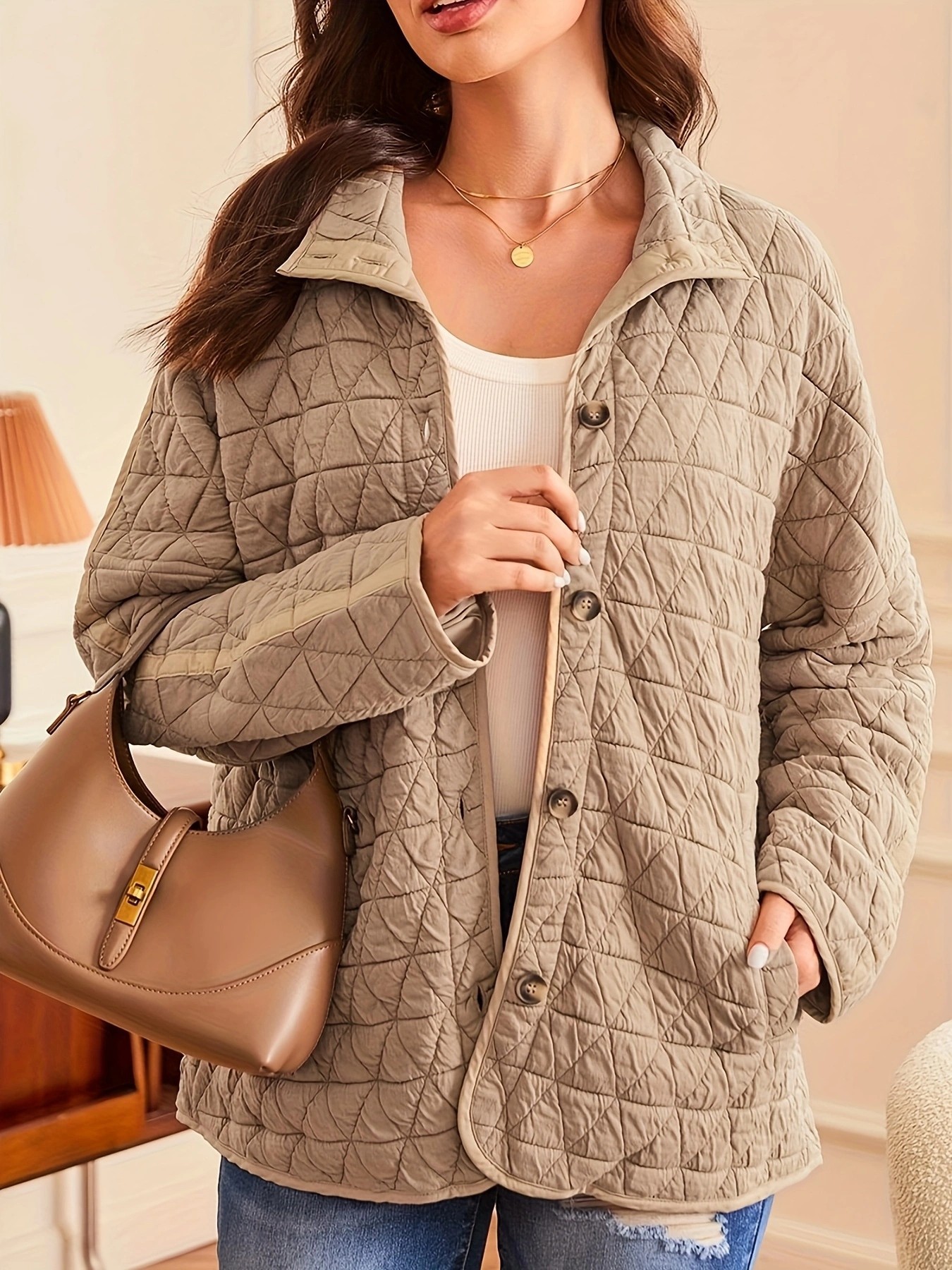 Women's Winter Coat Elegant European Style Autumn And Winter Outerwear_voghion.com