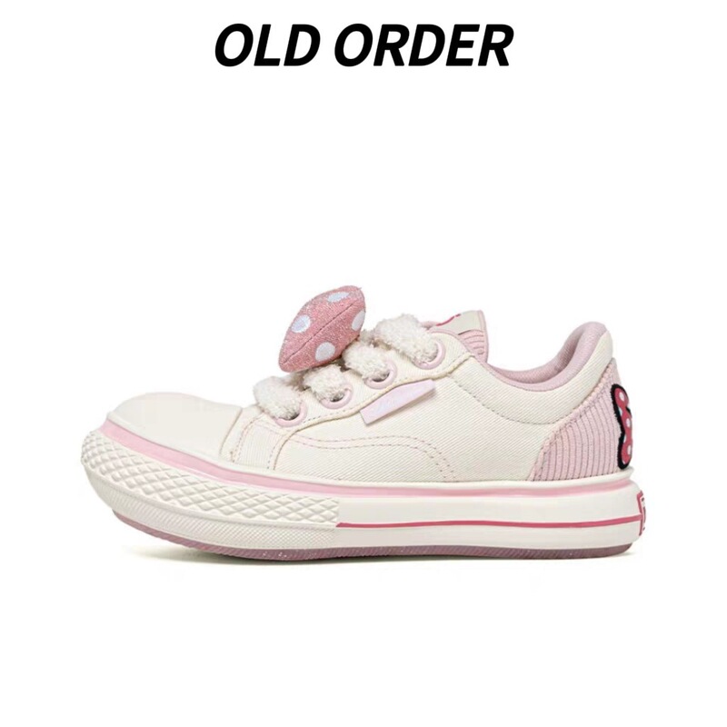 OLD  ORDER 大头鞋丑萌联名大头春季平底批发女百搭小白鞋板鞋|undefined