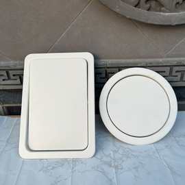 不锈钢嵌入式垃圾桶台面暗装隐藏摇盖翻转盖清洁桶卫生间带盖家用