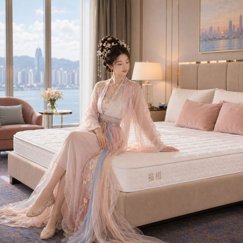 High Quality Knitted Cover Compressed Mattress Medium Firm for Bedroom