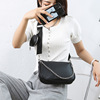 Black underarm bag, shoulder bag, universal one-shoulder bag, Korean style, three in one, 2023 collection