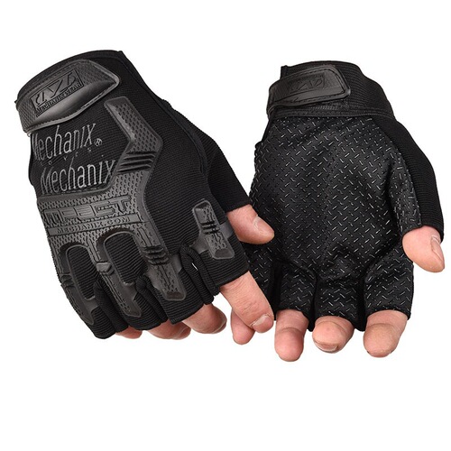 Sealskin Half Finger Gloves for Men, Special Forces Combat Training, Military Enthusiasts, Outdoor Cycling, Mountaineering, Amazon Fitness, Sports