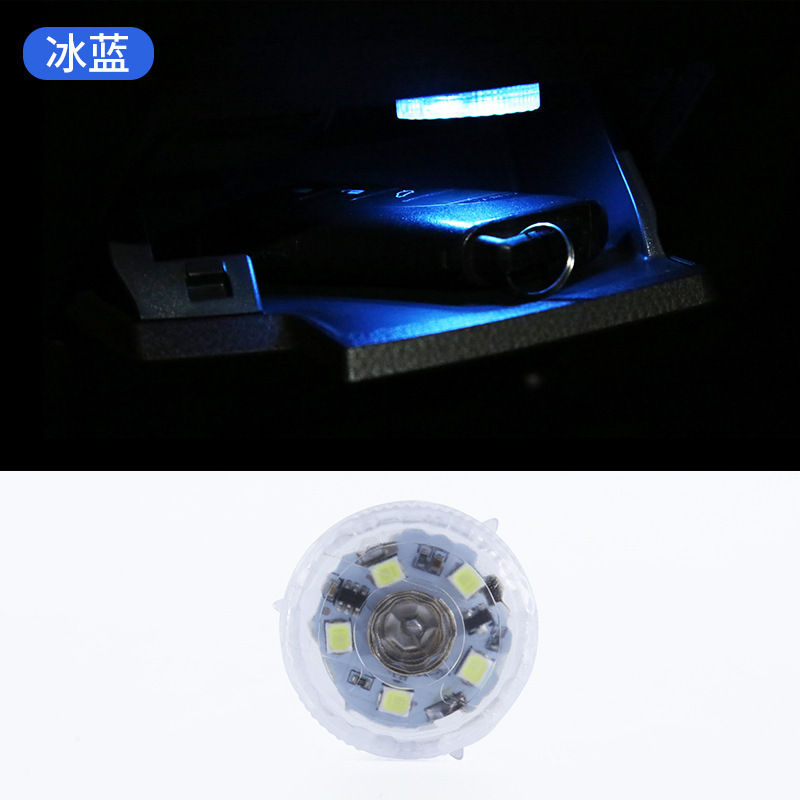 Nuevo interruptor de automóvil de control táctil LED luz de atmósfera iluminación inalámbrica iluminación de pie de automóvil image 8