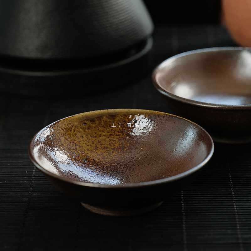 Wholesale Yunnan handmade dragon kiln wood beaker master cup stoneware retro kung fu tea set home tea cup Chinese tea bowl Wholesale Yunnan handmade dragon kiln wood beaker master cup stoneware retro kung fu tea set home tea cup Chinese tea bowl