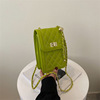 Shoulder bag, summer fashionable chain, small one-shoulder bag, small bag, 2023, chain bag, Korean style