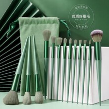 13支化妆刷套装四季青散粉腮红刷子软毛眼影唇刷化妆工具套刷爆款