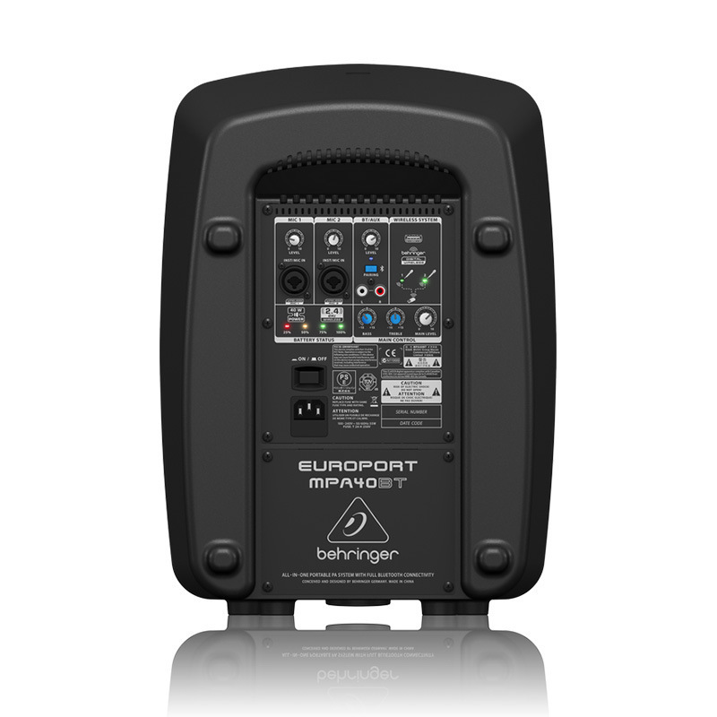 Behringer/Behringer Mpa40Bt All-In-One Portable Pa System 40W Bluetooth Connection China Behringer/Behringer Mpa40Bt All-In-One Portable Pa System 40W Bluetooth Connection China