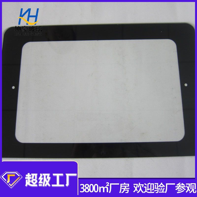 专业生产1mm 2mm钢化玻璃 电容屏显示器玻璃 触摸钢化玻璃CNC