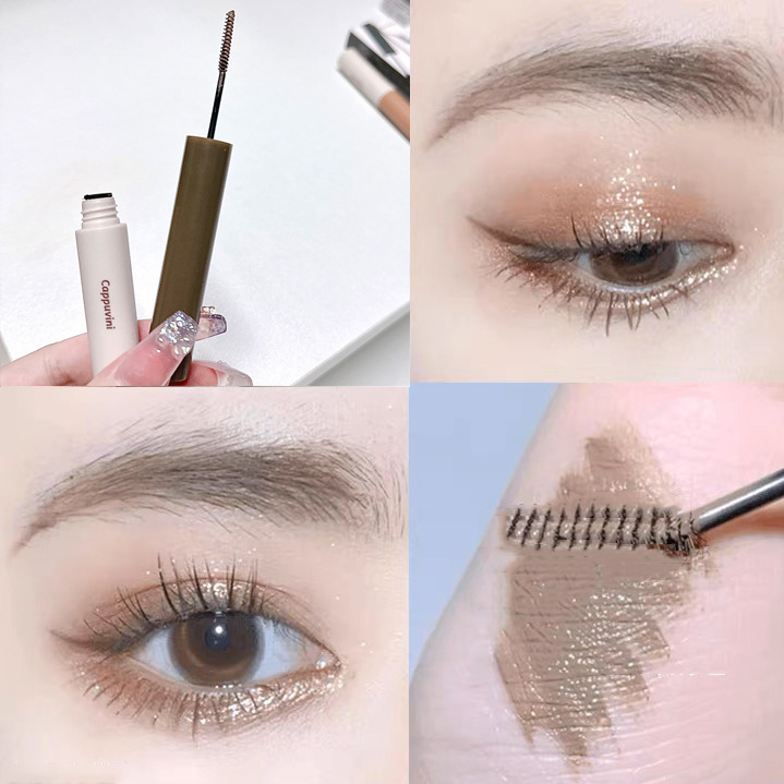Cappuvini Soft Mist Wild - Crema para Teñir Cejas, Natural, de Larga Duración, Cosméticos al por Mayor, Crema para Cejas 3D