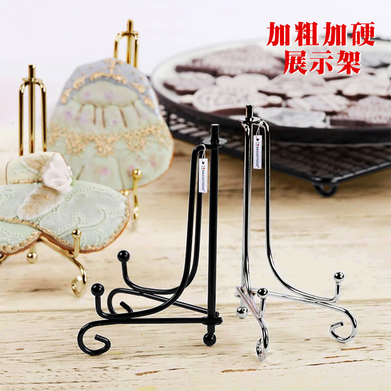3 to 18inch Iron Plate Stands Fondant Cookie Tea Cake Holder Craft Display Base Can Be Stored