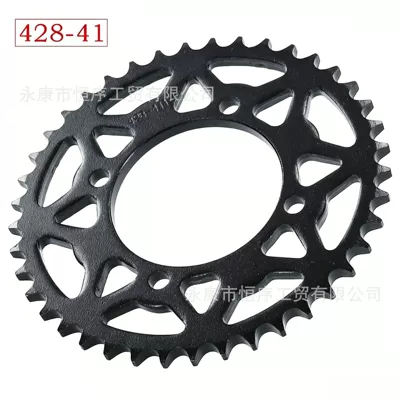 Off-Road Motorcycle Parts: Crf Gear 420 428-41t Chain Sprocket C Disc Chainring Large Flywheel (Other drive systems) - 428-41t-inner-diameter-76mm-sprocket