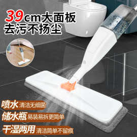 喷水平板家用喷水喷雾拖把干湿两用新款懒人喷水免手洗拖把批发