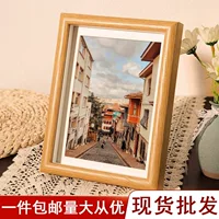 Деревянная полая трехмерная фоторамка. Простая креативная настольная подставка для фоторамки. 6-дюймовая настенная фоторамка 7inch 8inch г.