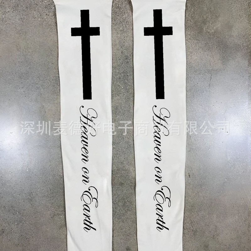 ins字母印花袜子跨境女日系过膝袜四季JK袜款街头外贸批发|undefined
