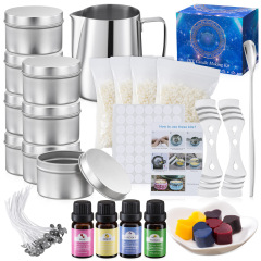 クロスボーダー香薫ろうそく製作ツール材料セットdiy candle kit roopyブリキろうそく