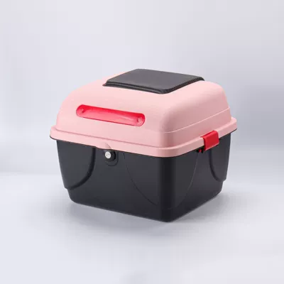 Box for Electric Bikes, Electric car tail box - pink-363228